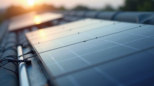 Panneau solaire photovoltaïque : compacité et efficacité en installation